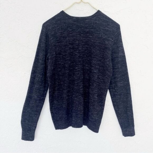 Vince wool blend henley marked blue sweater Small - Picture 4 of 8